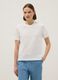 White Short-Sleeved T-Shirt in Pure Italian Cotton_0