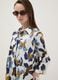 Multicolour floral print oversized stretch cotton dress_2
