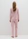 Long pink pure cotton pyjamas regular fit_2