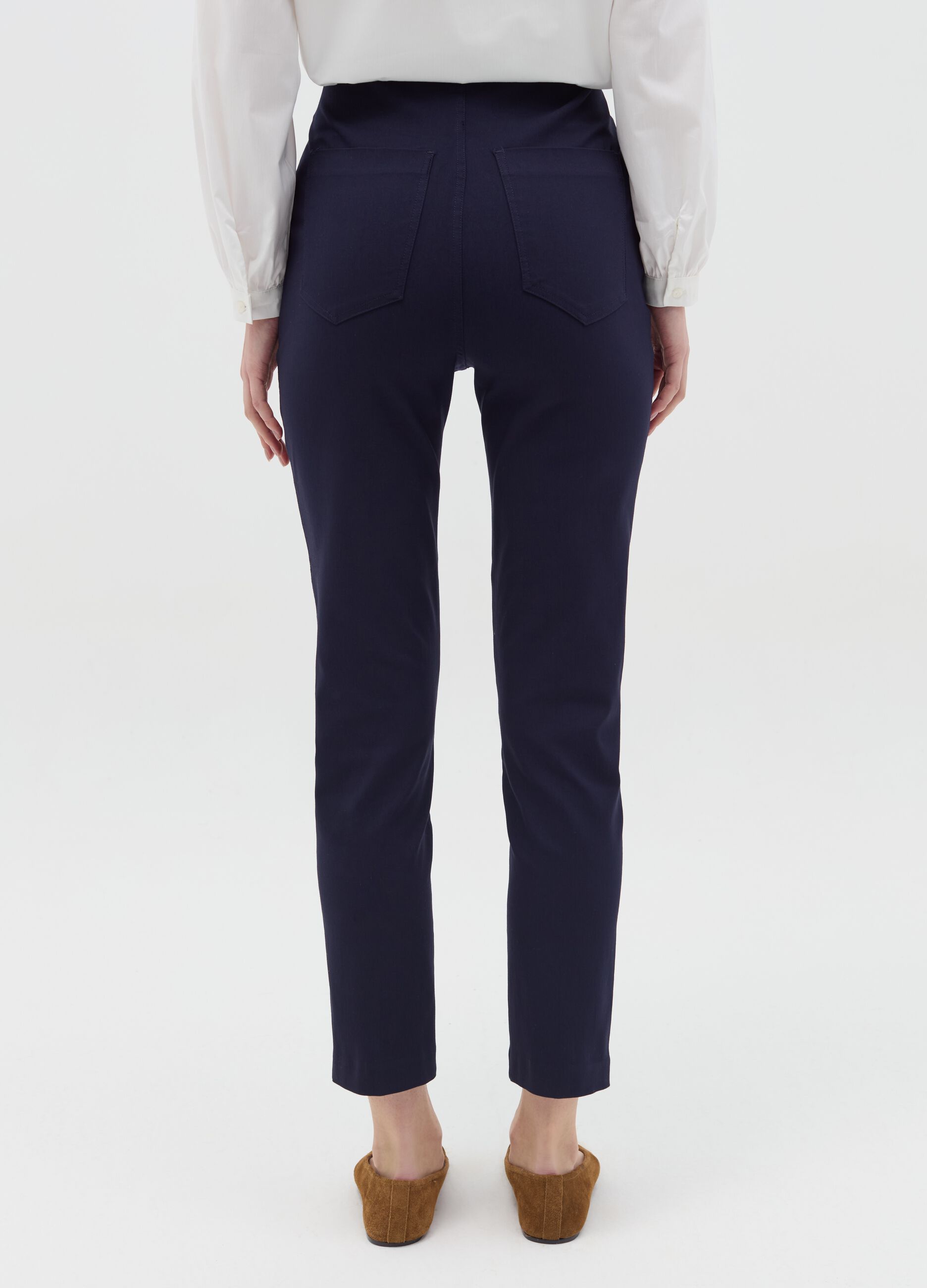 Stretch maternity treggings