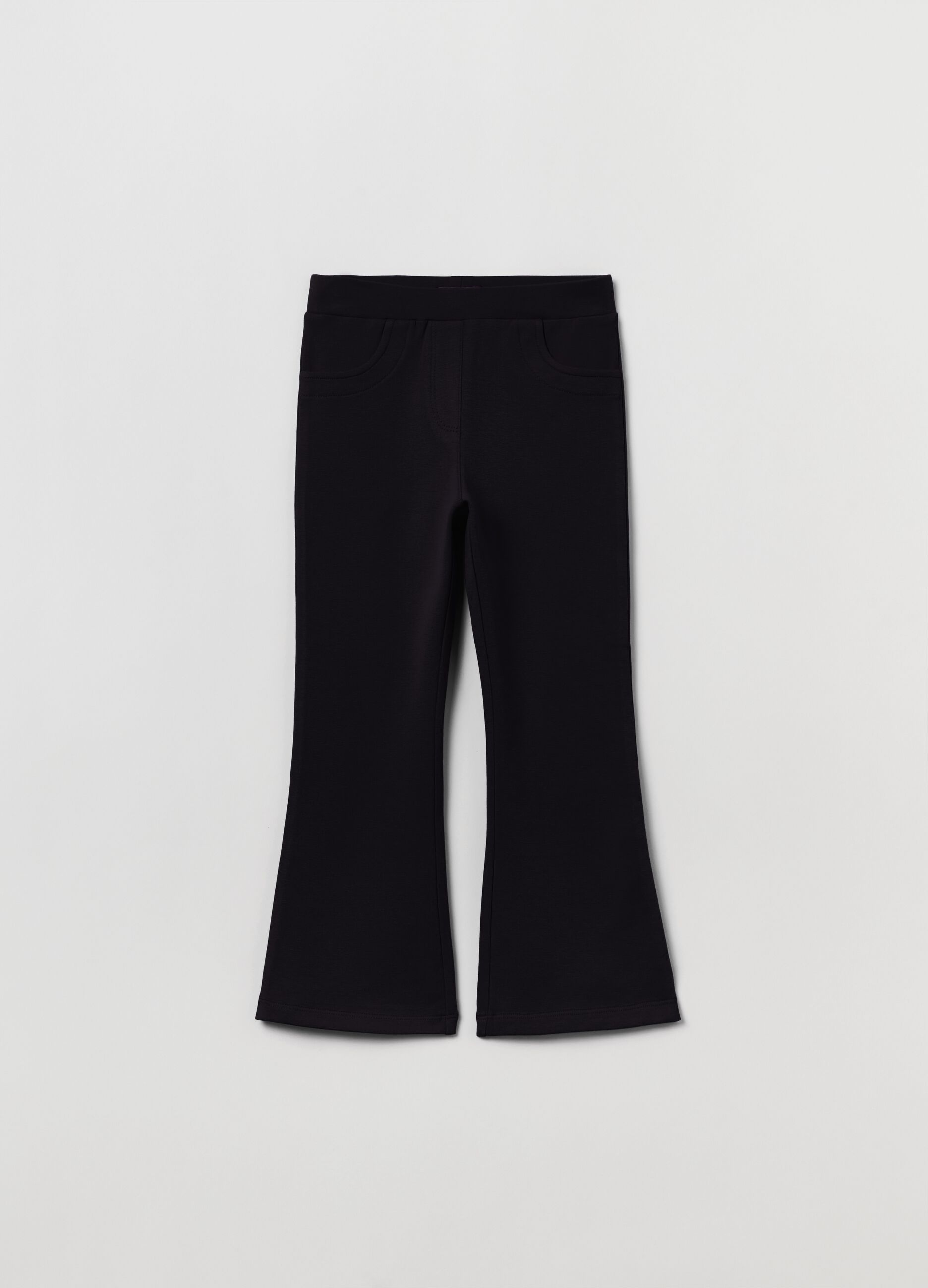 Treggings flare fit stretch_0