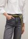 Grey Regular Fit Pure Cotton Denim Trousers_3