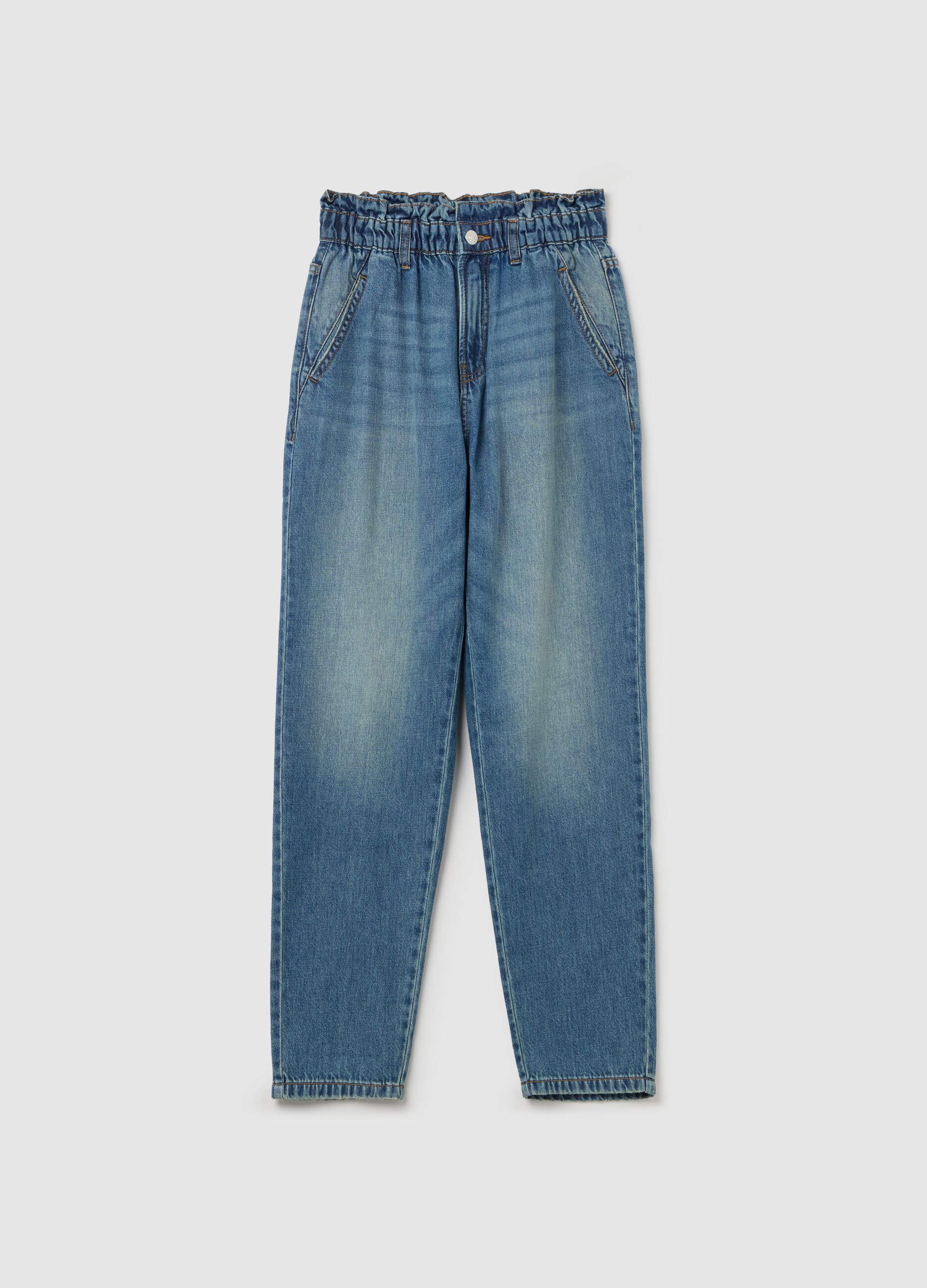 Jeans cropped slouchy fit