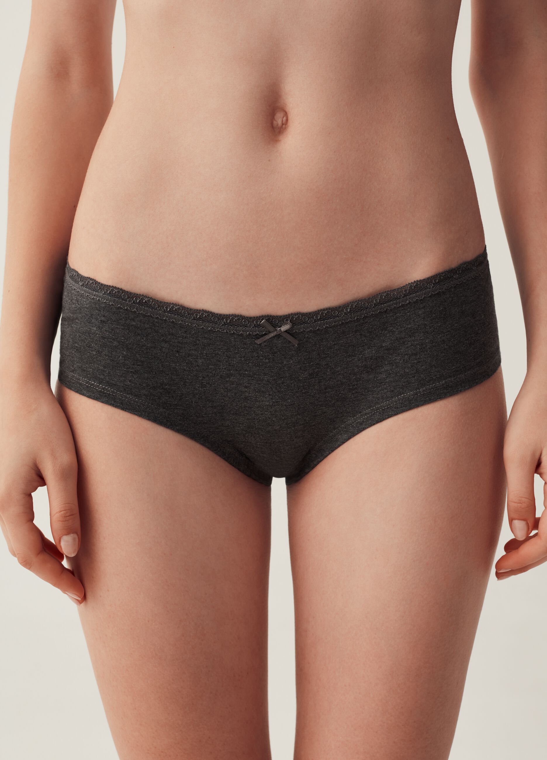 Bipack culotte con pizzo e fiocchetto_3