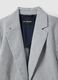 Grey Stretch Cotton Blazer_5