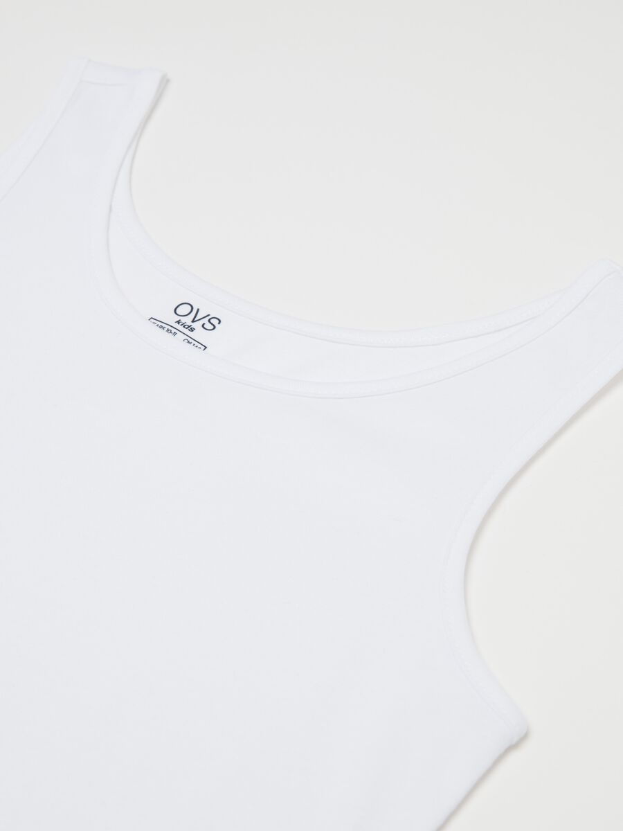 Bipack canotte girocollo in cotone bio_3