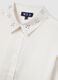 White long-sleeve regular fit blouse with classic collar_5