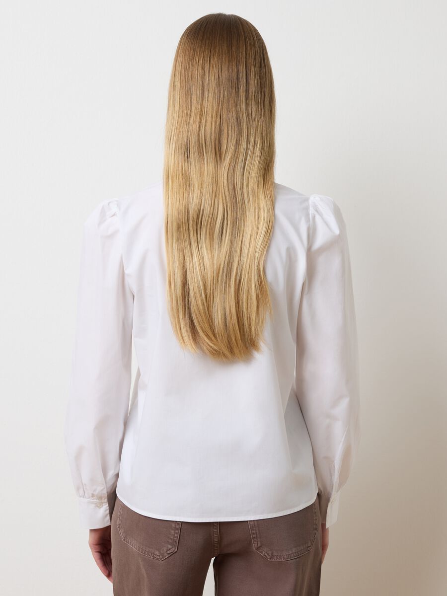 White pure cotton shirt regular fit_3