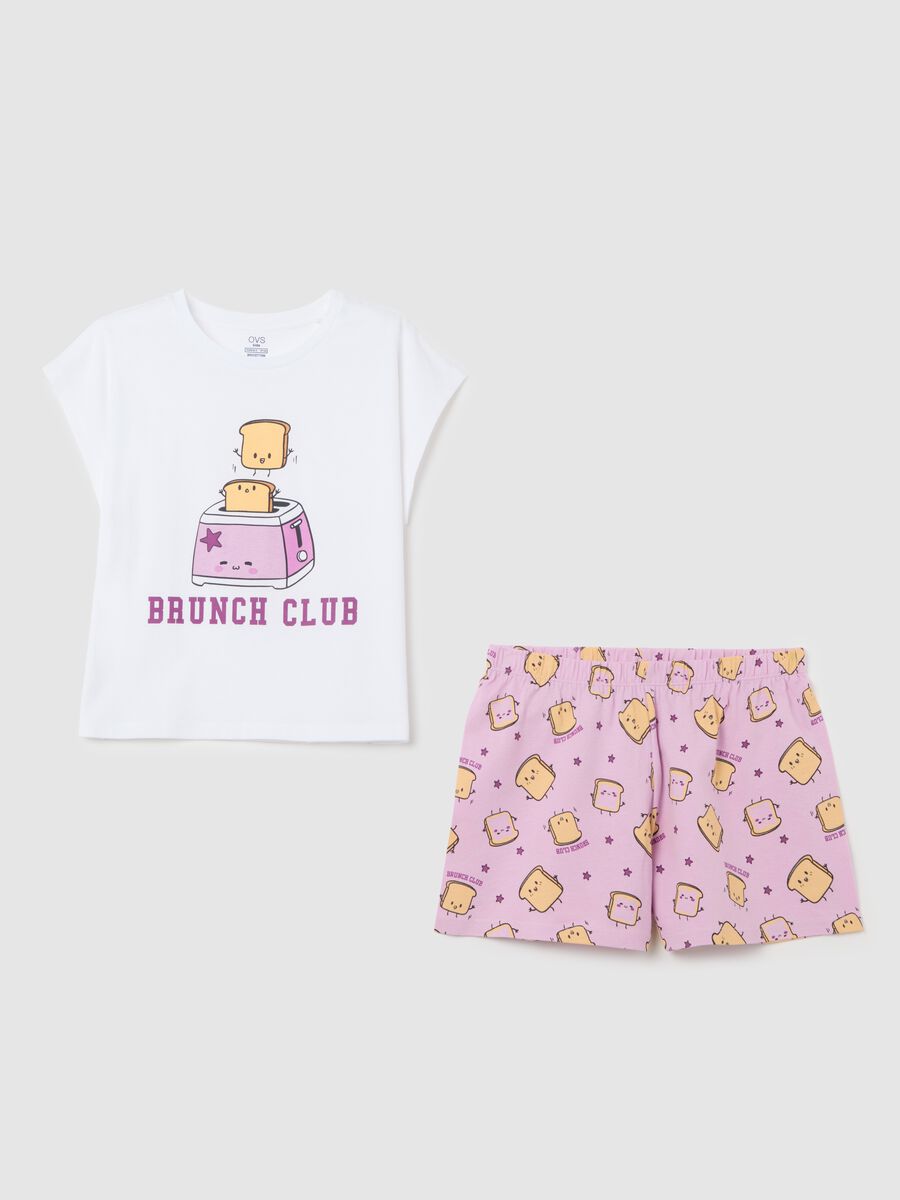 Organic Cotton Short Girls' Pyjama_0