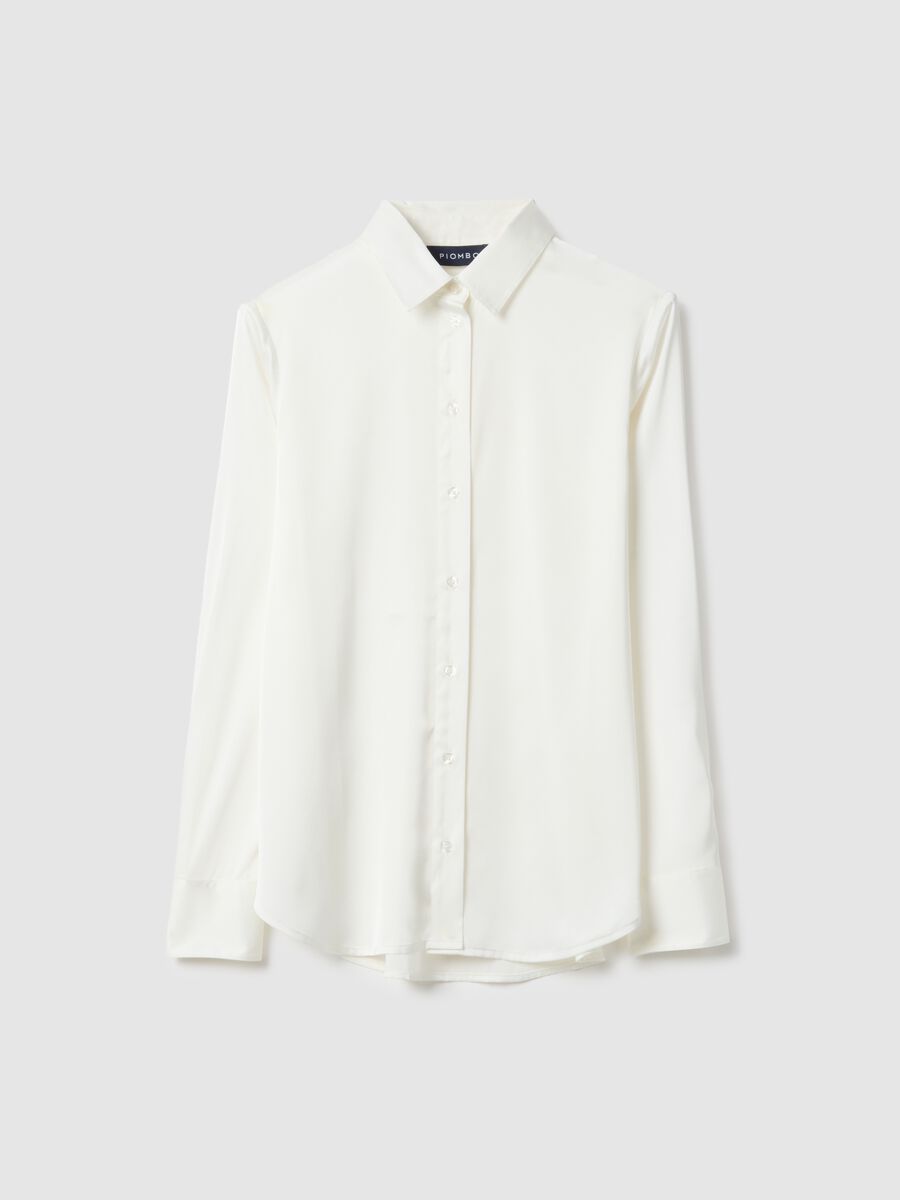 White long-sleeve regular fit shirt_4