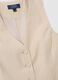 Slim fit beige waistcoat_5