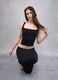 Vest Top Square Neck Black_2