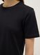 Black pure cotton regular fit T-shirt_2