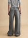 Grey Wide Leg Pure Cotton Jeans_2