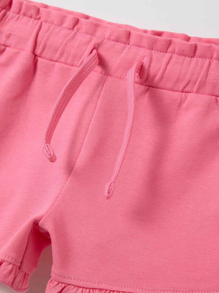 Disney white and pink jogging set with Marie print_2