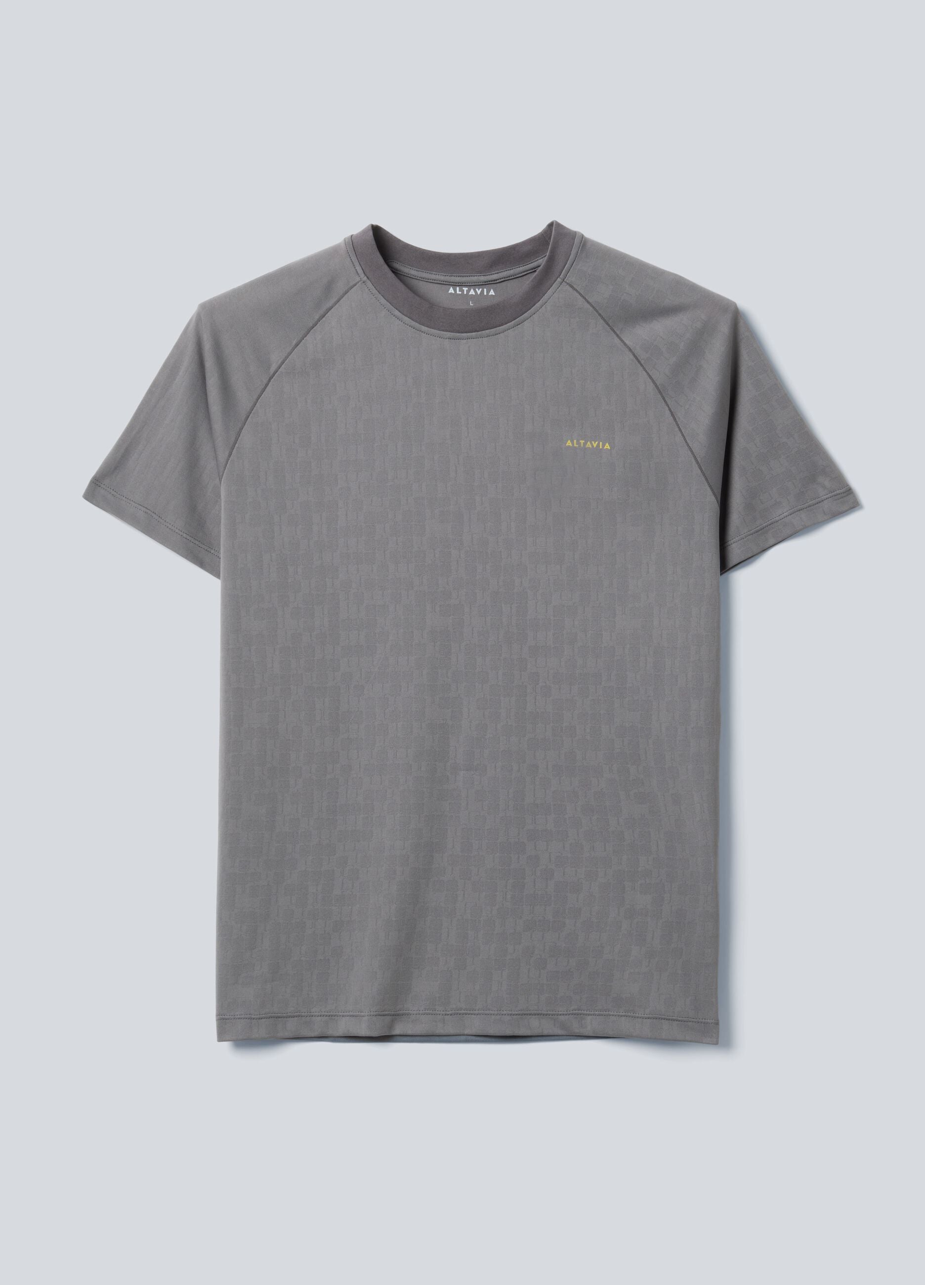 ALTAVIA COURT grey technical sports T-shirt