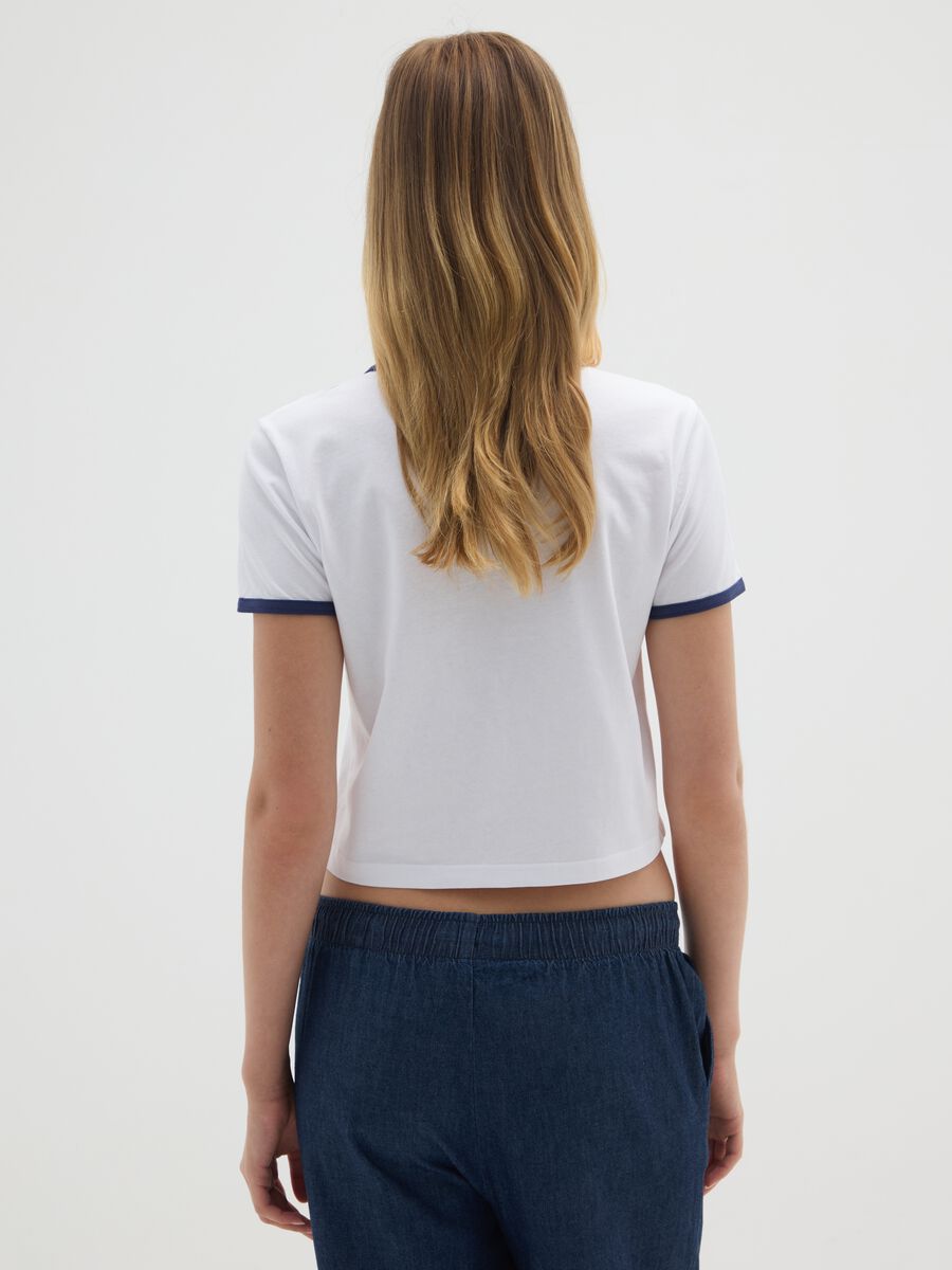 Multicolour pure cotton regular fit T-shirt_2