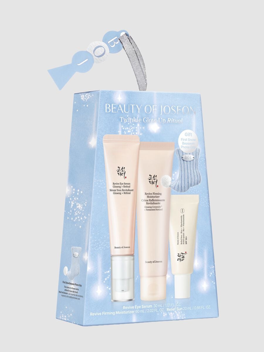 Twinkle Glow-Up Ritual: Sunscreen Cream 20 ml, Face Cream 60 ml, Eye Contour Cream 30 ml &ndash; Korean Beauty Care_1