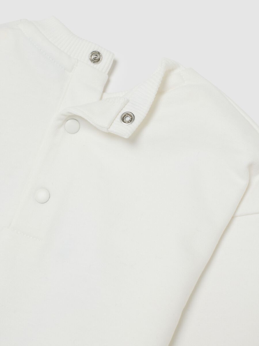 Multicolour baby cotton jersey and trousers set_2