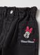 Paper bag jeans with Minnie Mouse patch_2