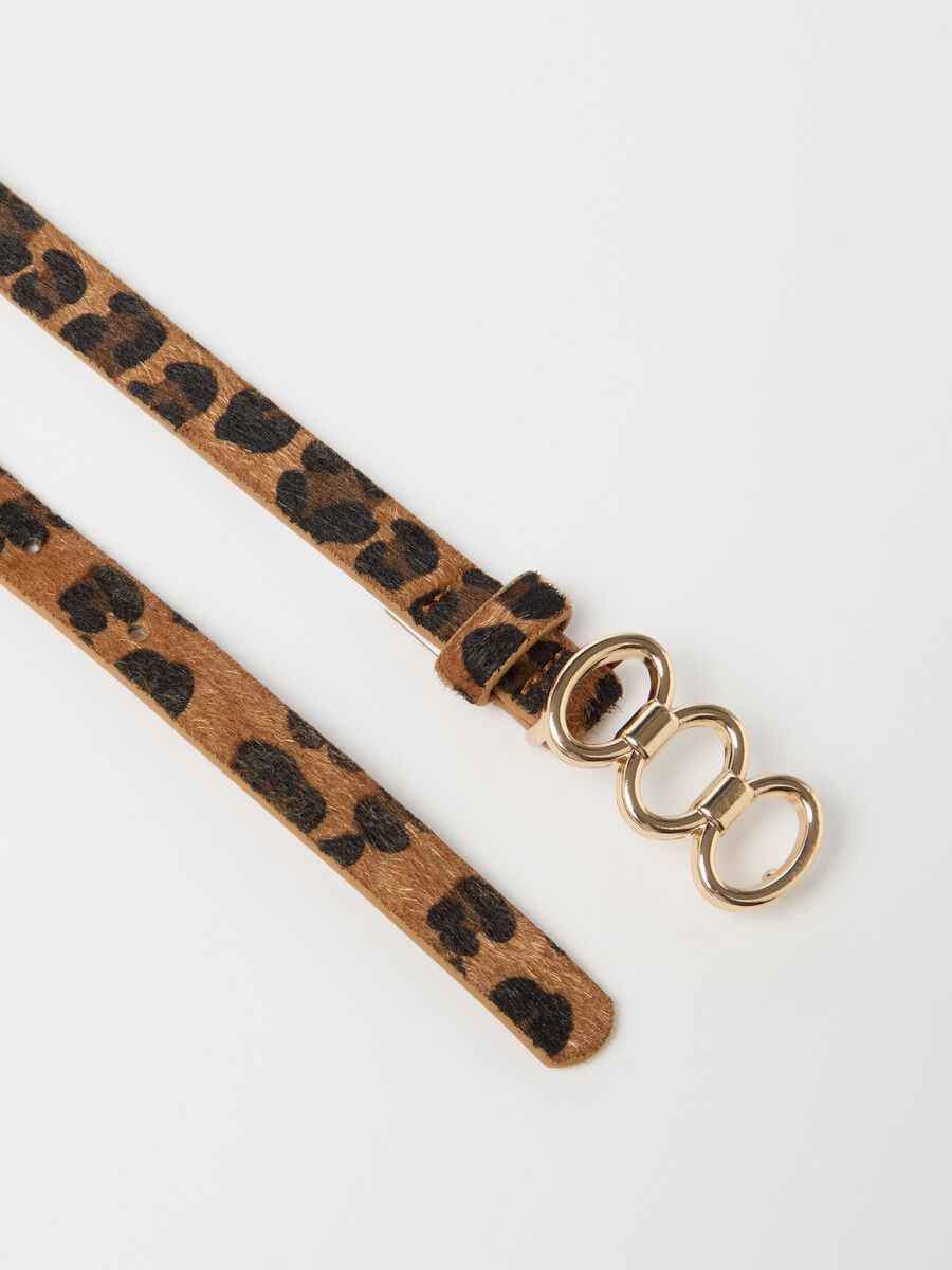 Belt with three-ring buckle_1
