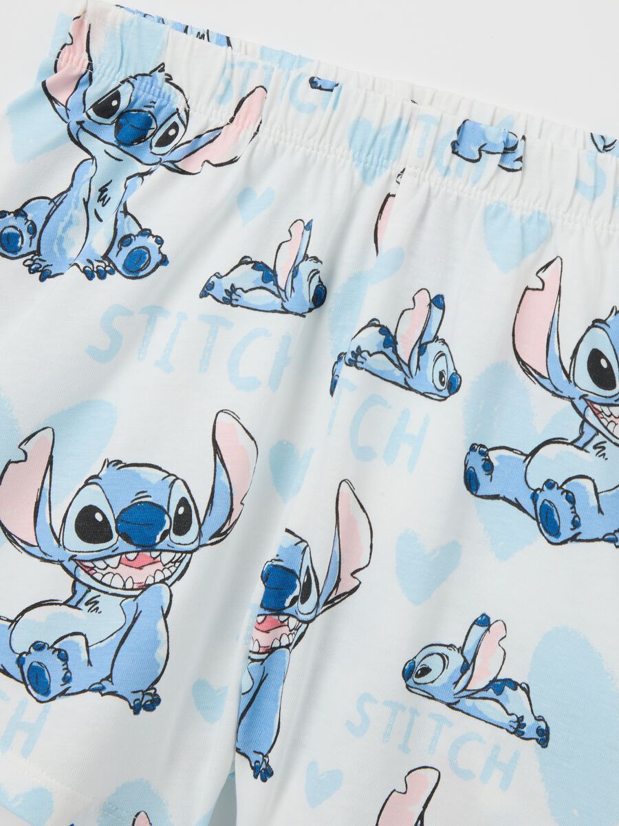 Short pyjamas with Stitch print_3