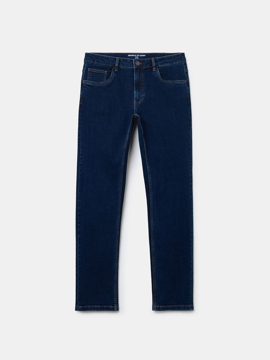 Slim-fit jeans with five pockets_4
