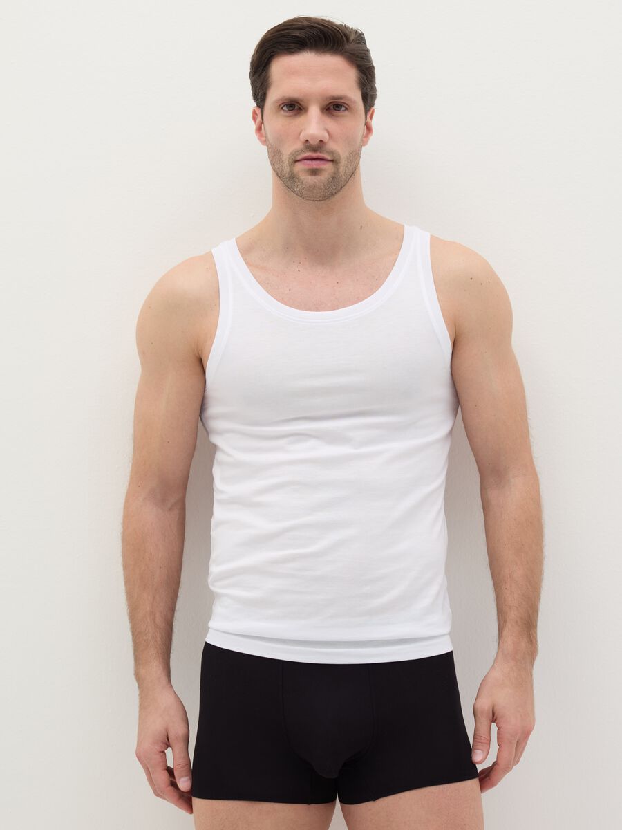 Two-pair pack midi boxer shorts in stretch modal_0