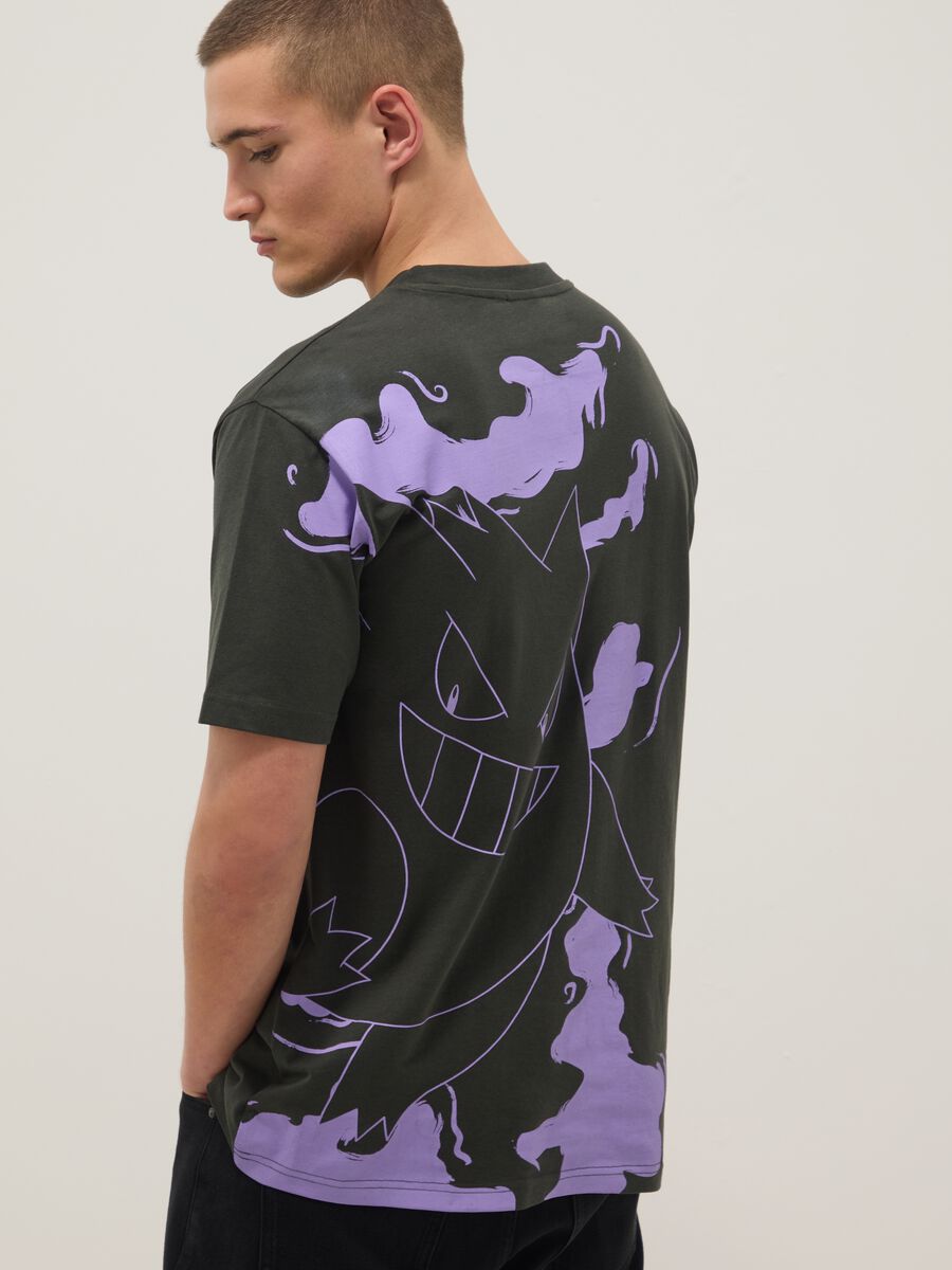 Black pure cotton regular fit t-shirt with Pok&eacute;mon_0