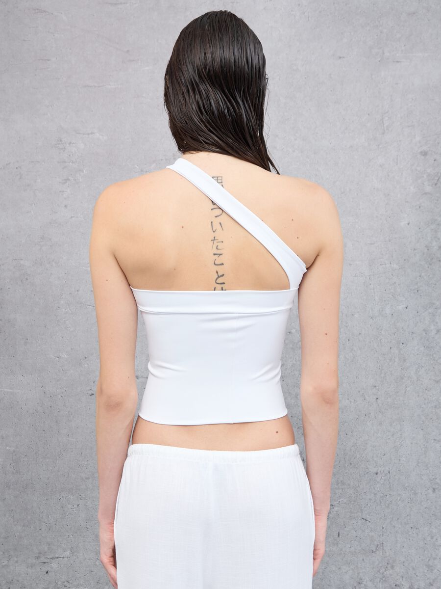 White Asymmetrical Adjustable Top_3
