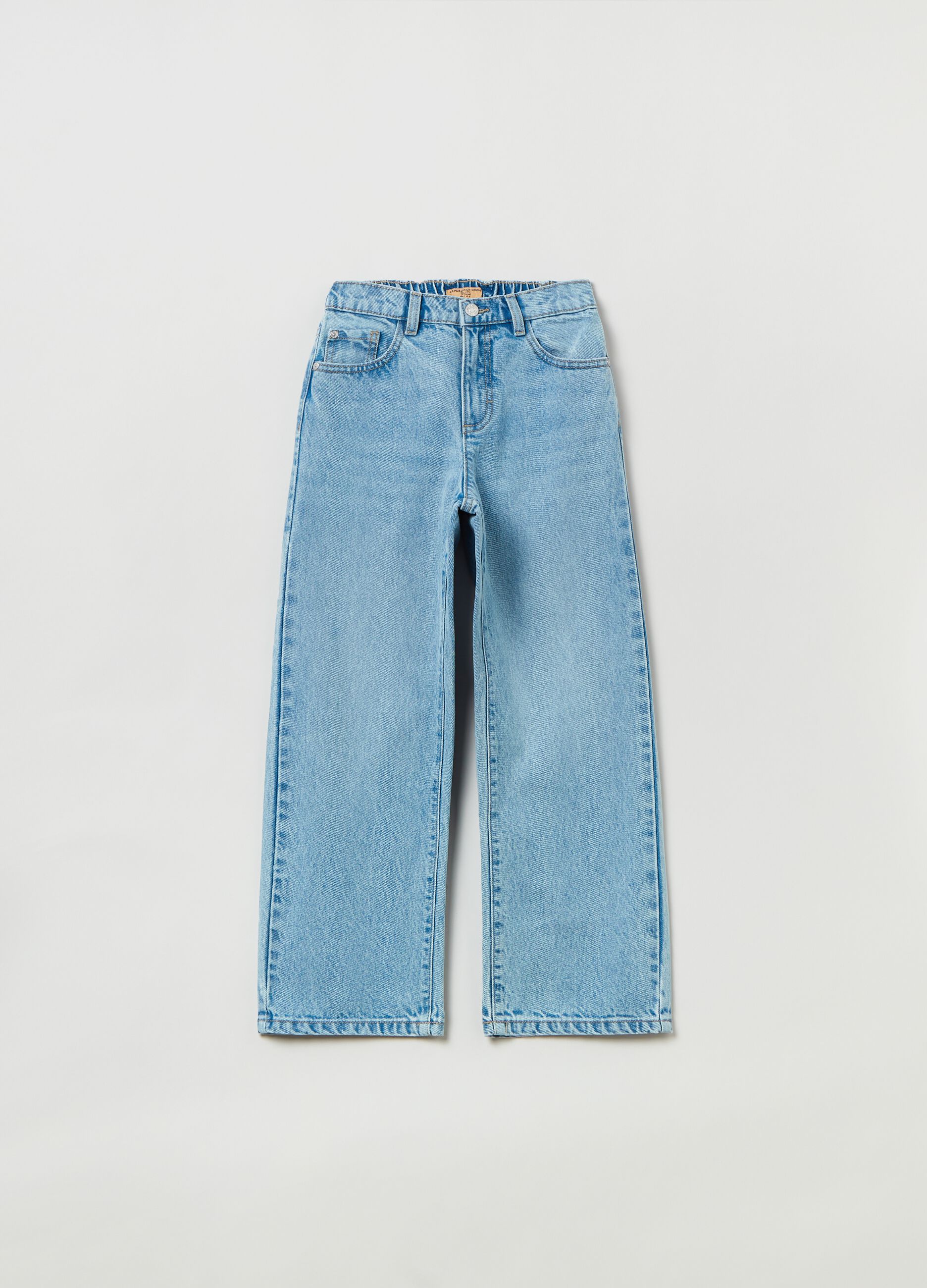 Jeans culotte cinque tasche_0