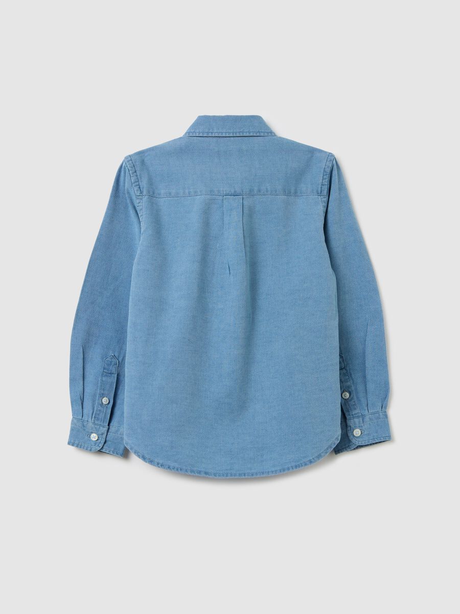 Button-down shirt in cotton_1