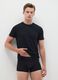 Black stretch cotton boxer regular fit_0
