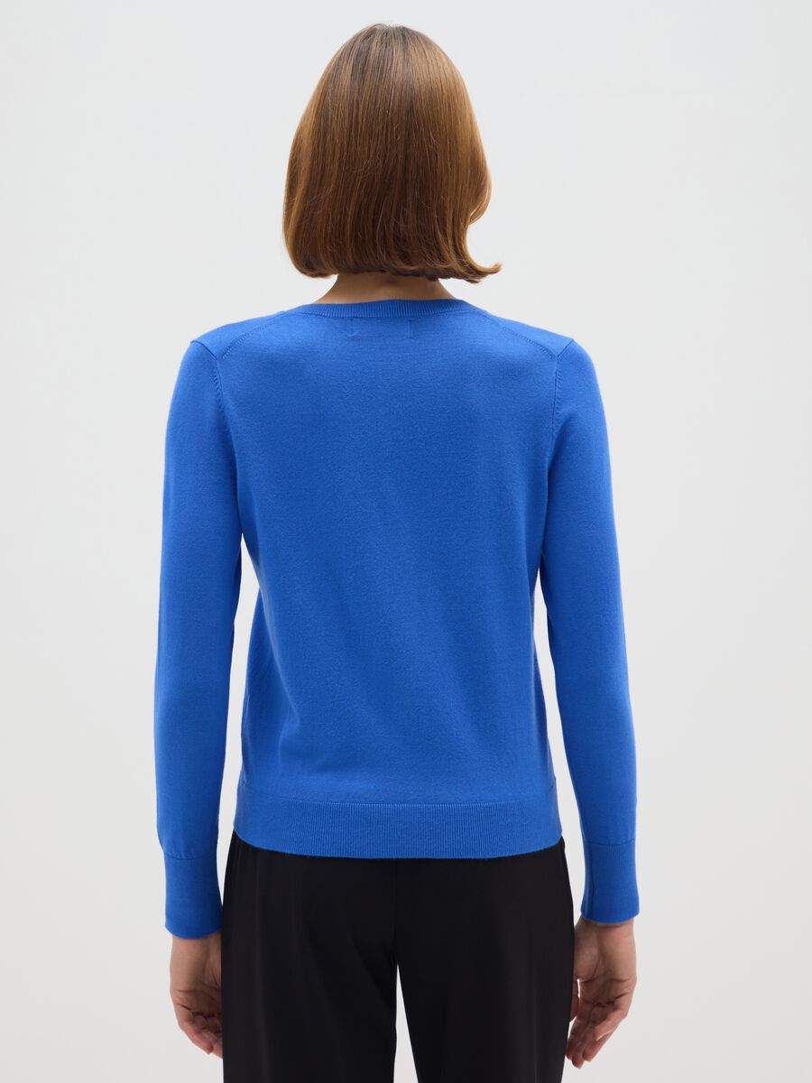 Cardigan blu regular fit_2