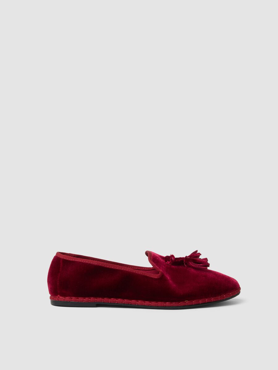 Classic red Furlane with tassels_0