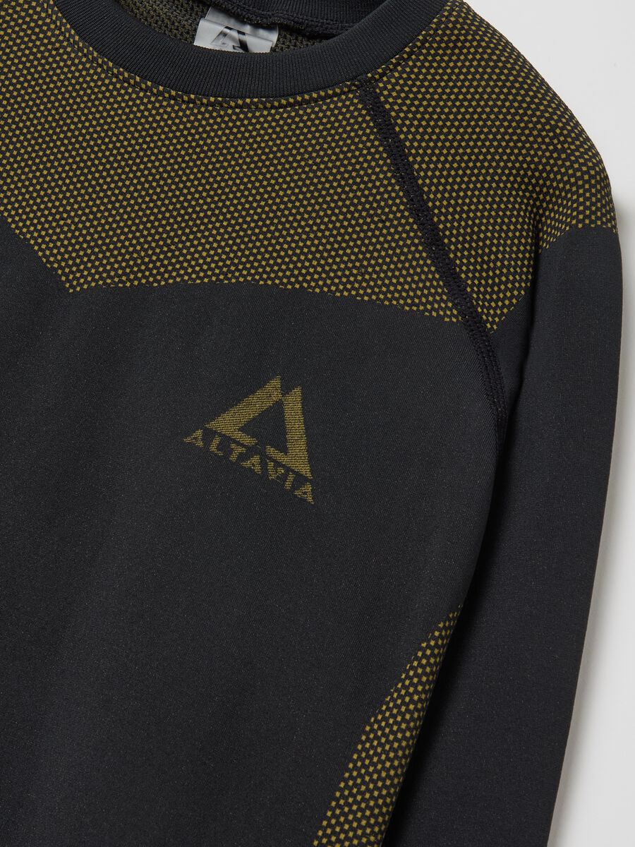 Altavia by Deborah Compagnoni seamless thermal T-shirt with long sleeves_5