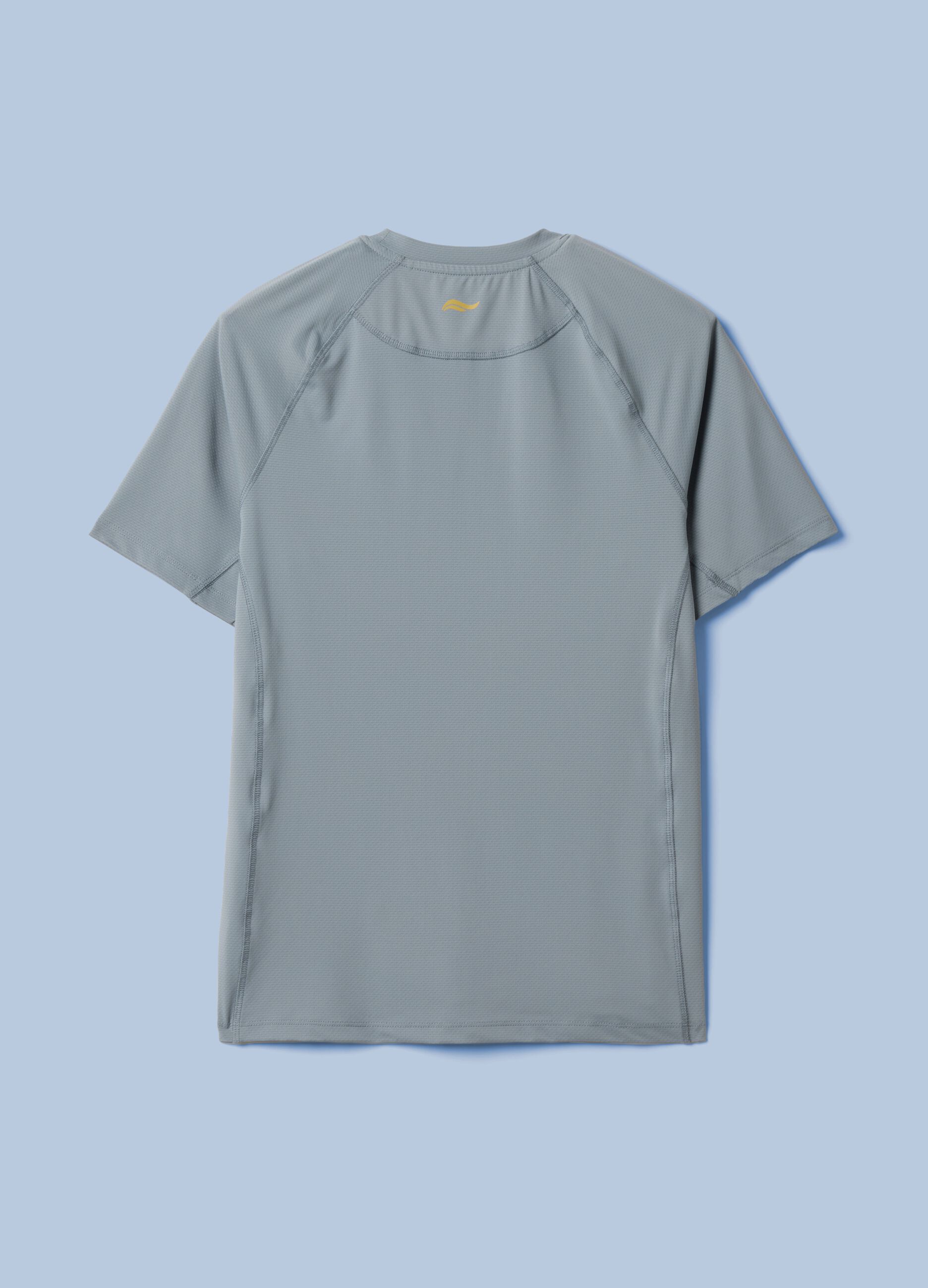 T-shirt ALTAVIA SAILING grigia in tessuto elasticizzato