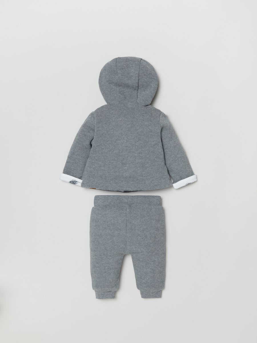 Set giacca e pantaloni in maglia_1