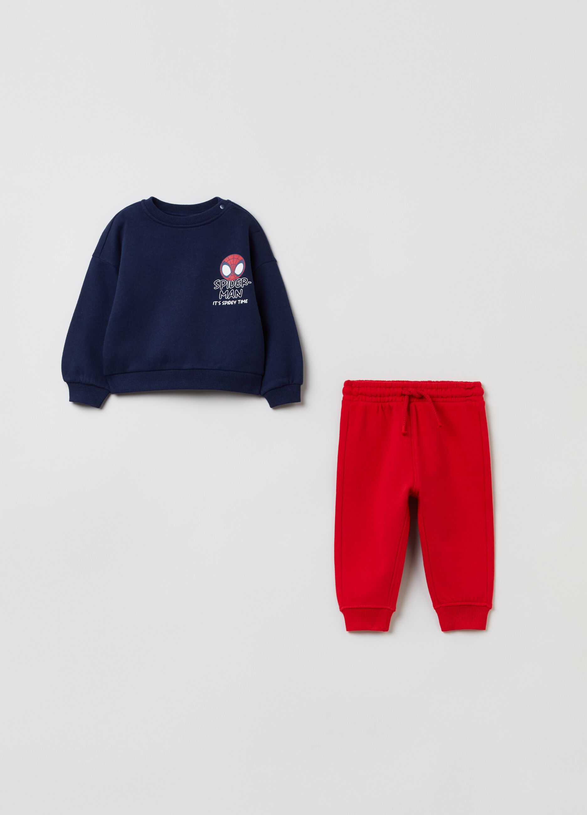Jogging set con stampa Spider-Man_0