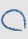 SINCERELY HAIR Blue Satin Headband_1