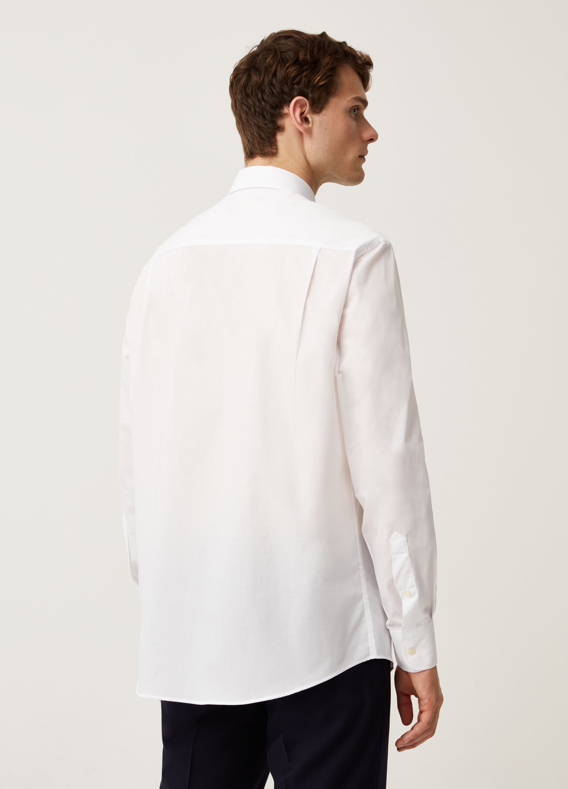 Camicia regular fit con taschino_2