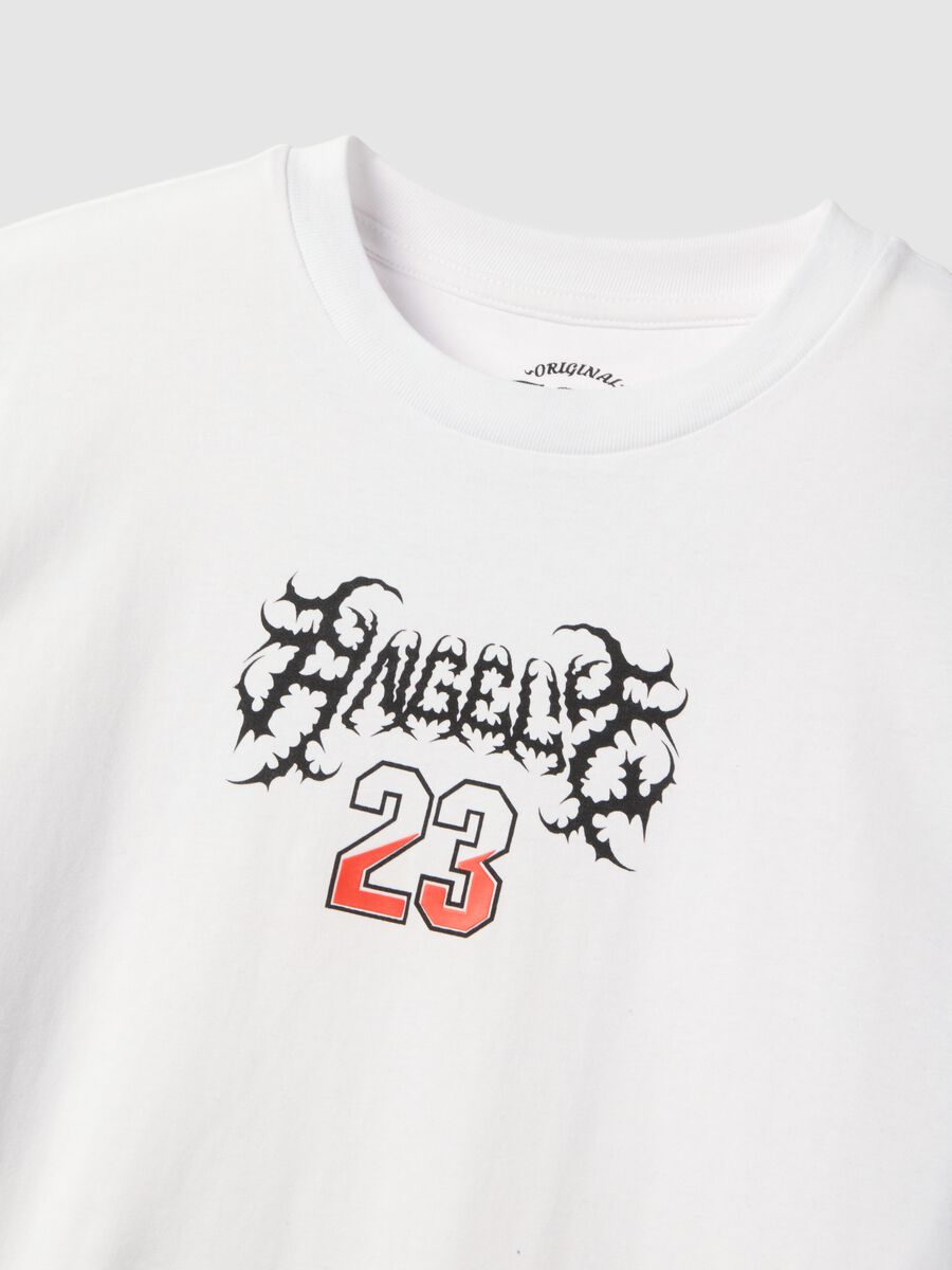 Multicoloured pure cotton regular fit t-shirt with graphic_5