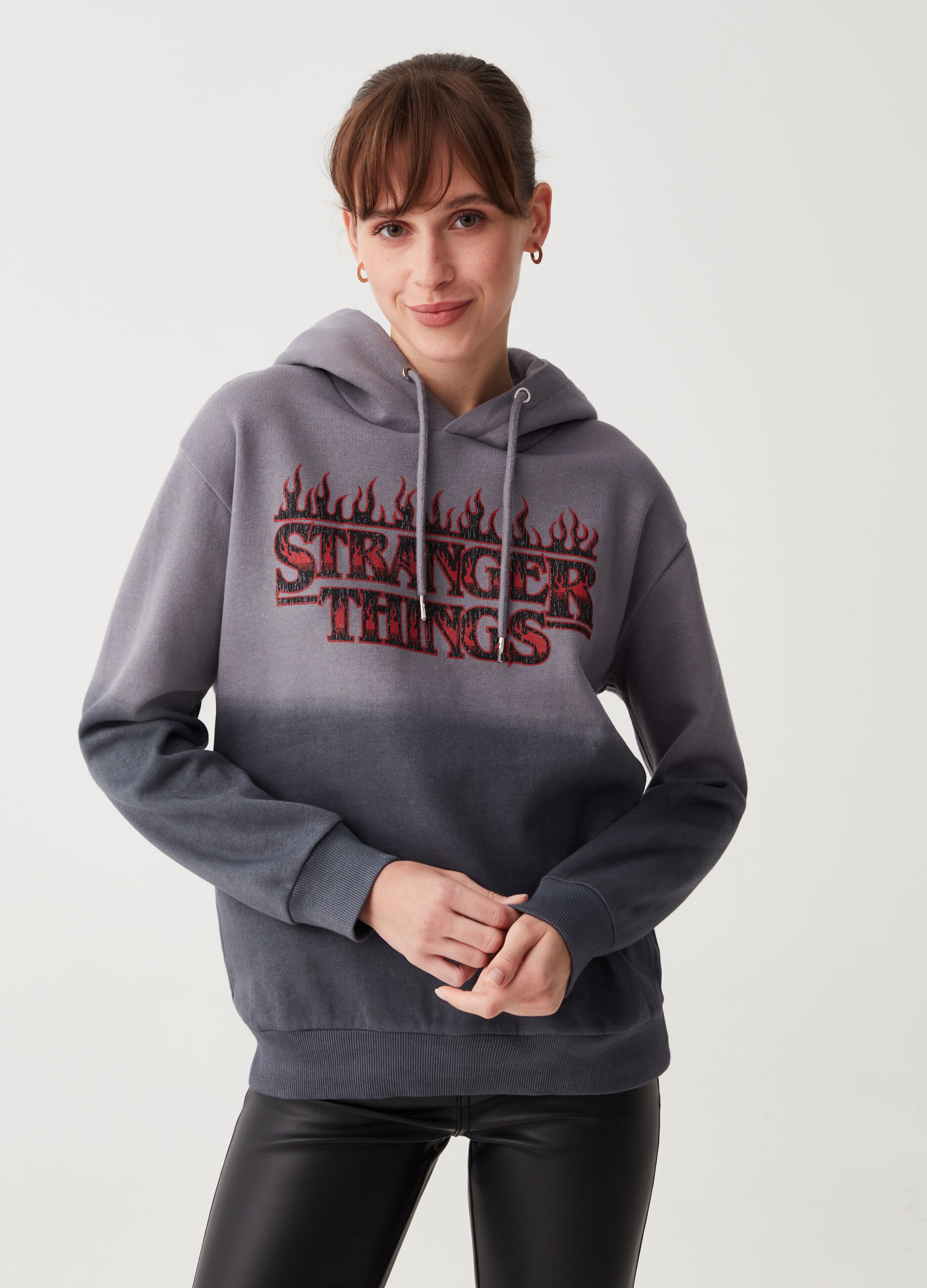 Felpa stranger online things uomo