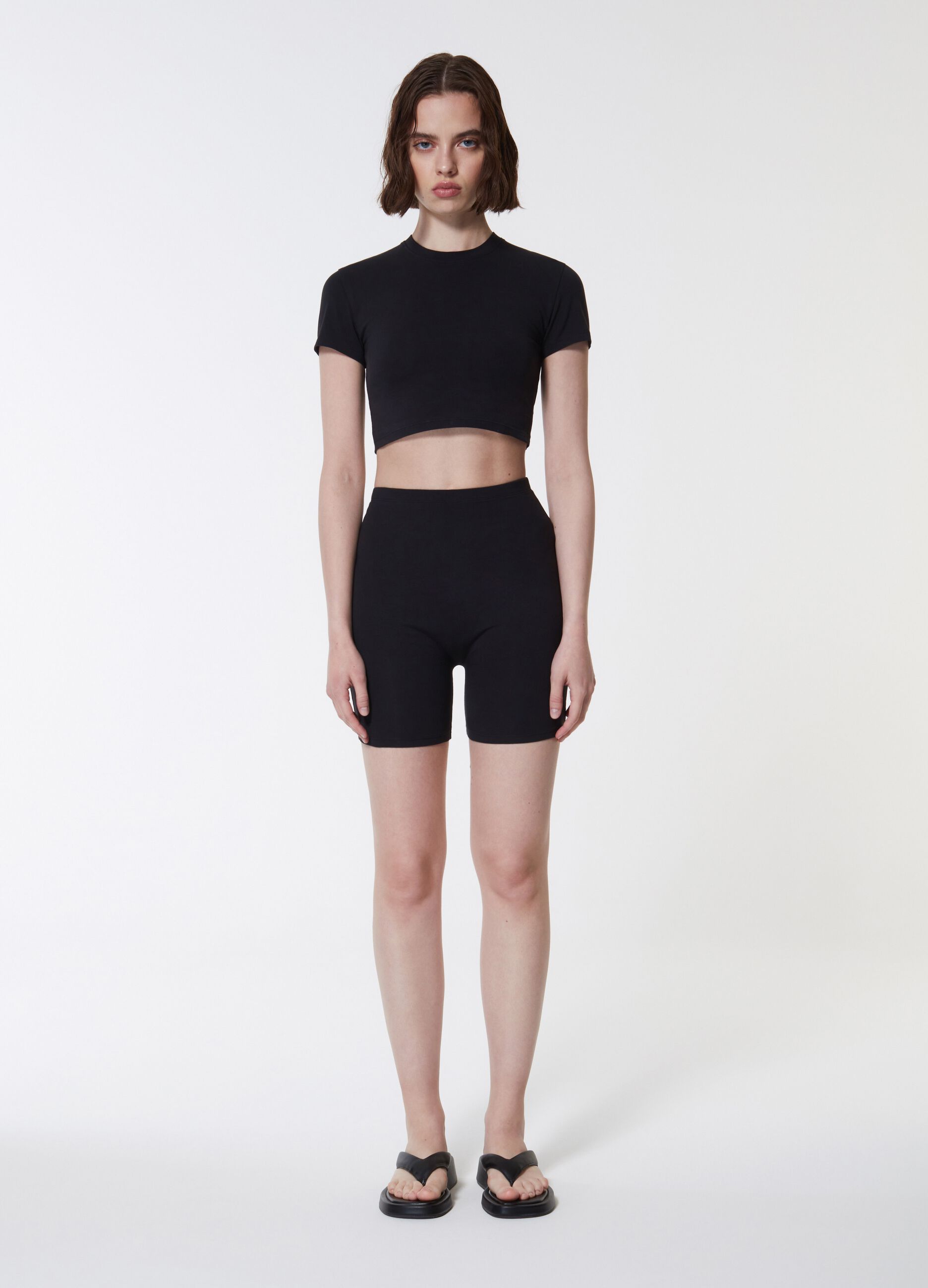 Crop T-shirt Black