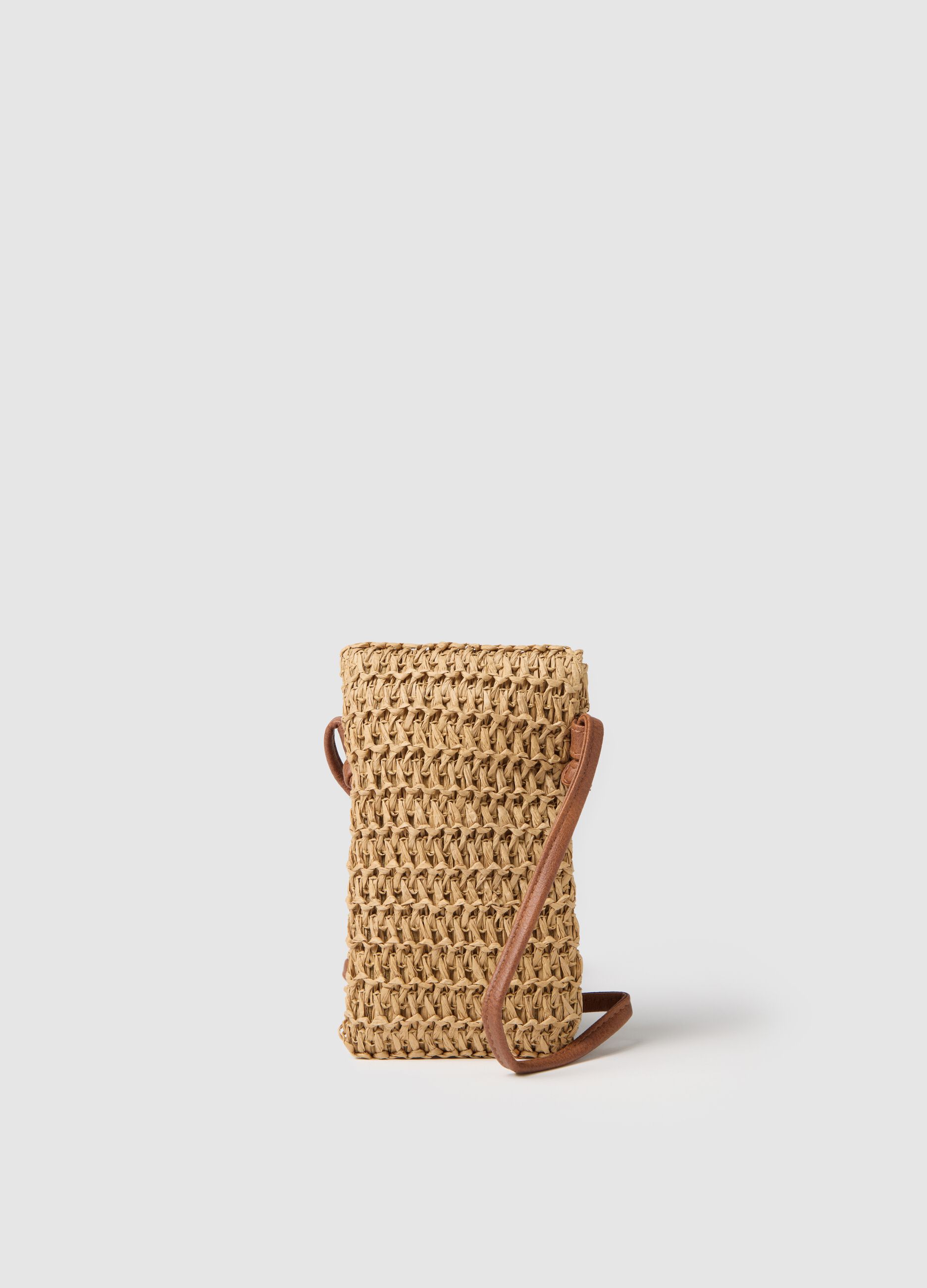 Borsa a tracolla da donna in vera pelle multicolor