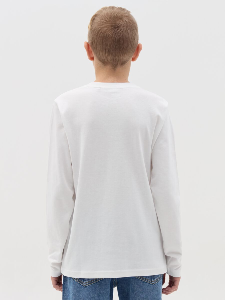 "Whistler" T-shirt in cotton with long sleeves_2