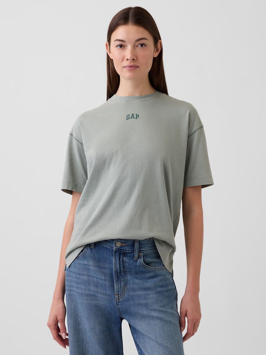 Pure cotton short-sleeve T-shirt_0