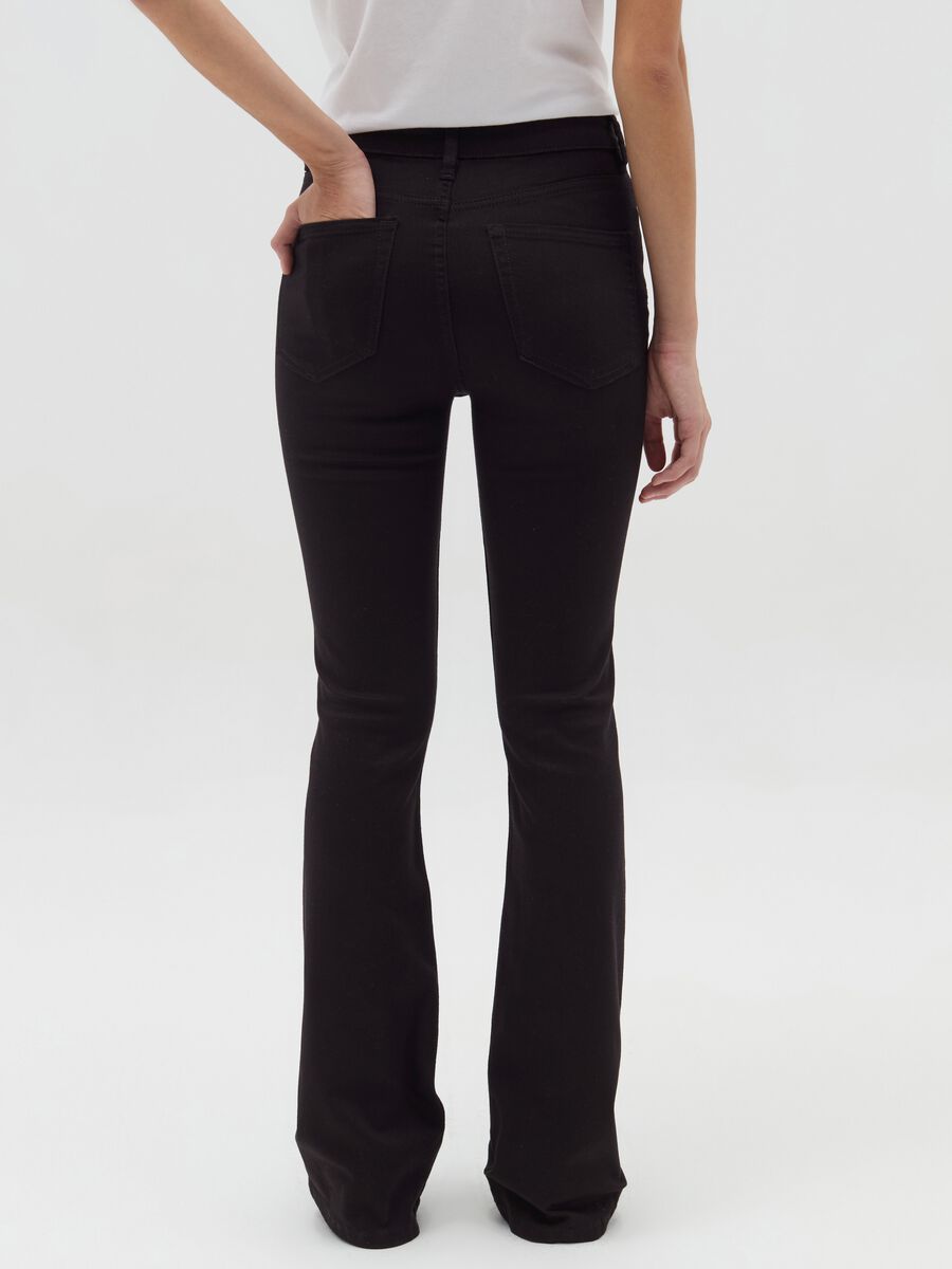 Jeans flare fit cinque tasche_2