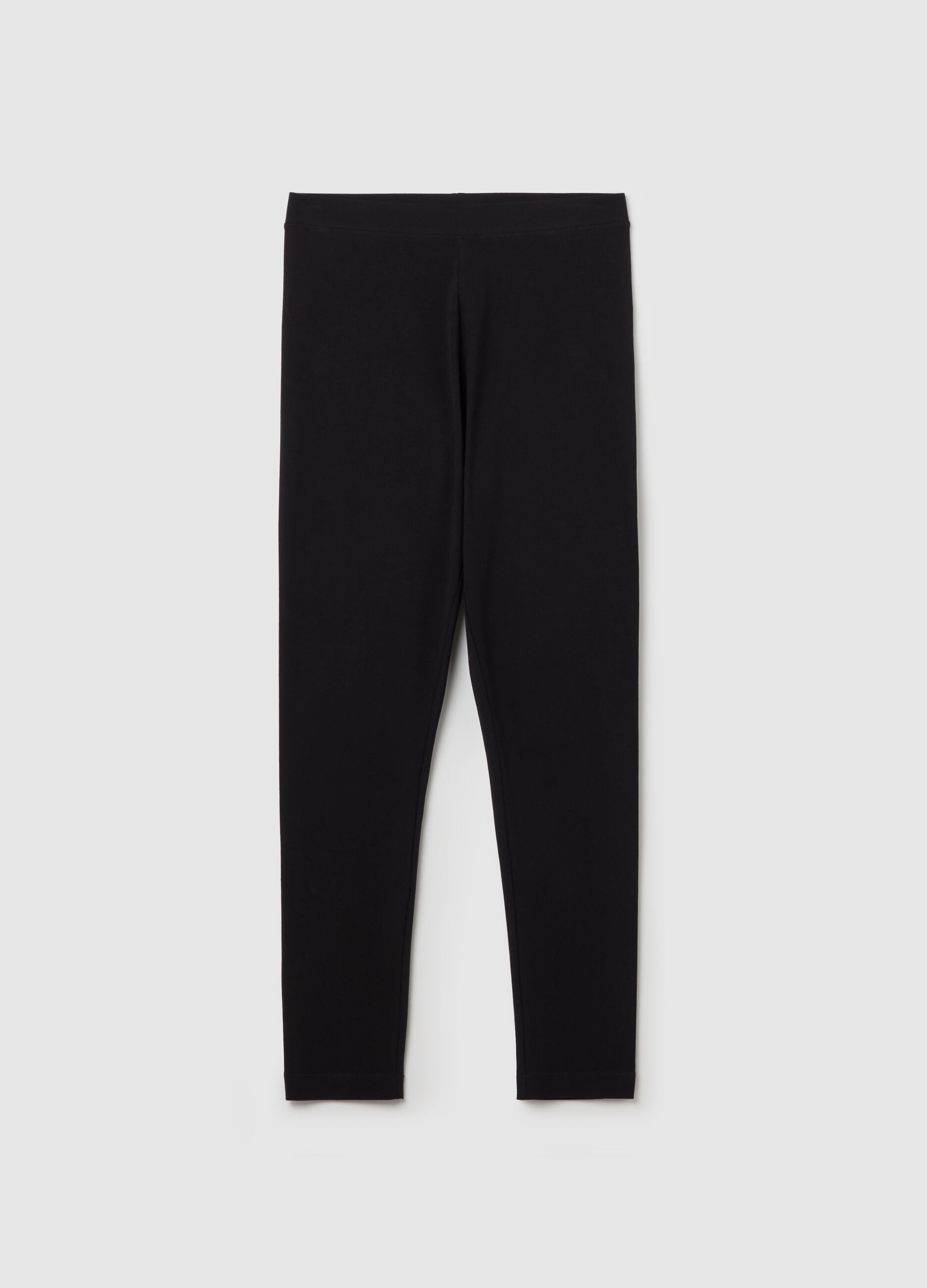 Leggings in cotone stretch Curvy