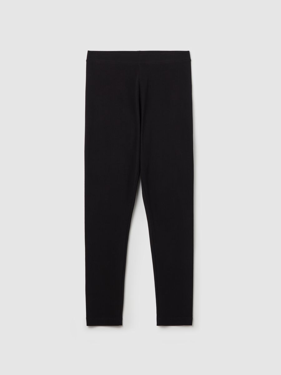 Curvy leggings in stretch cotton_4
